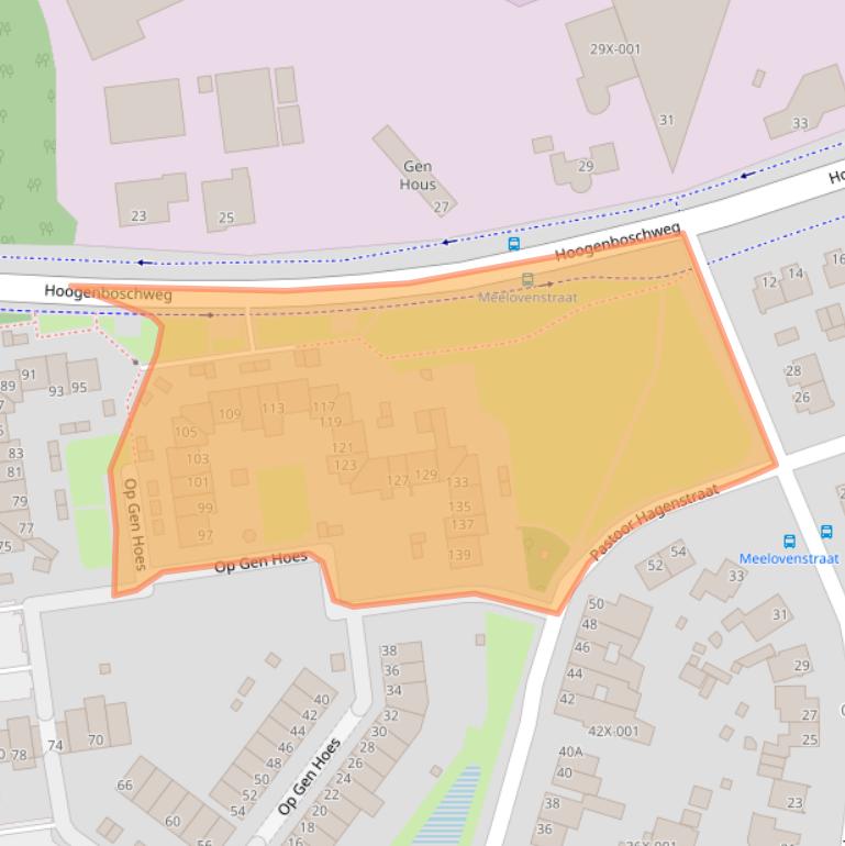 Kaart van postcodegebied 6442PR.