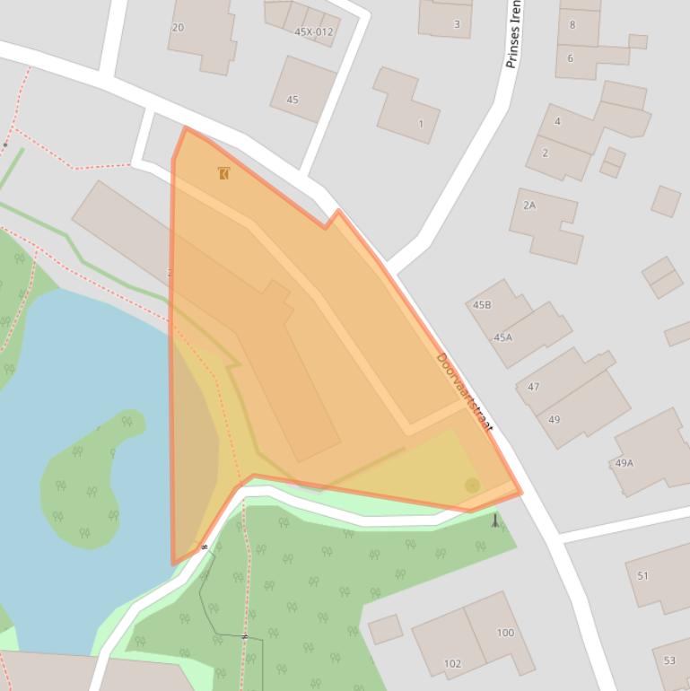 Kaart van postcodegebied 6443AR.