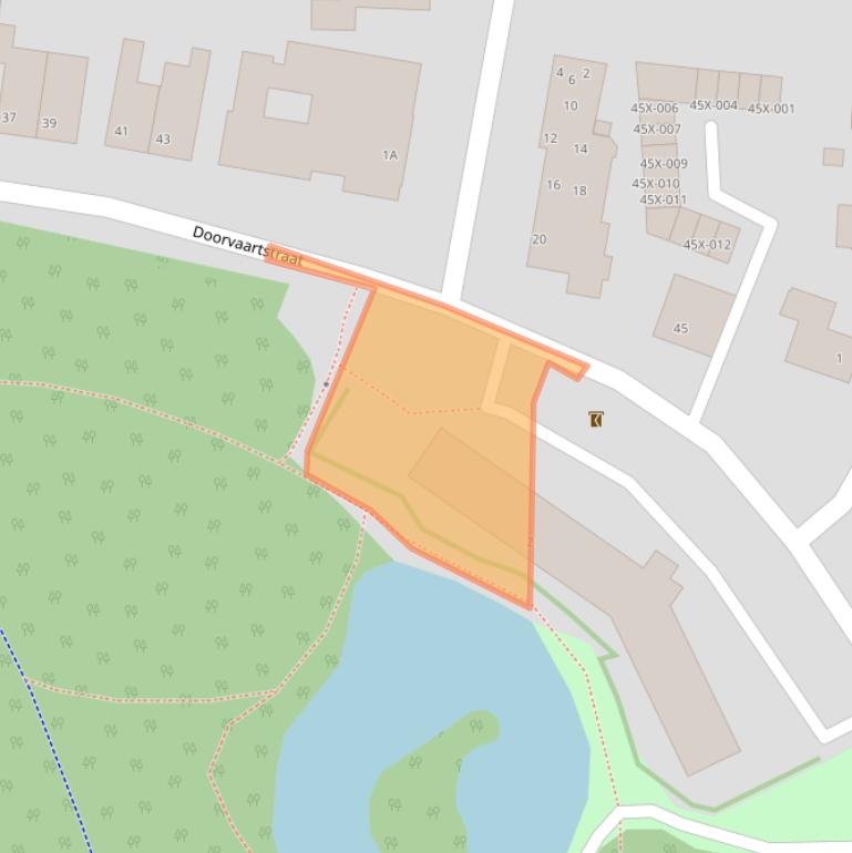 Kaart van postcodegebied 6443AS.