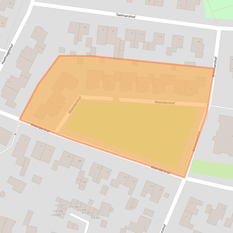 Kaart van postcodegebied 6443BK.