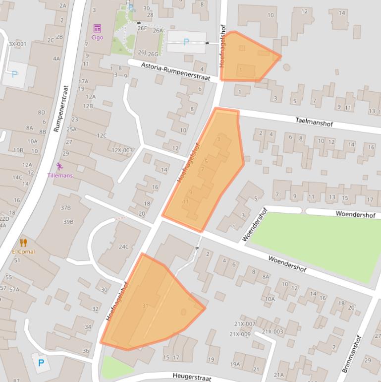 Kaart van postcodegebied 6443BN.