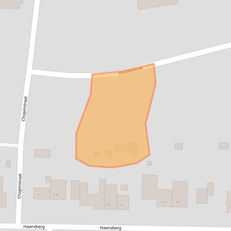 Kaart van postcodegebied 6443CS.