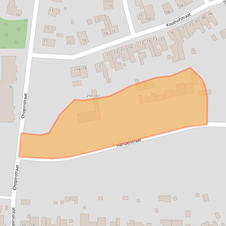 Kaart van postcodegebied 6443CT.