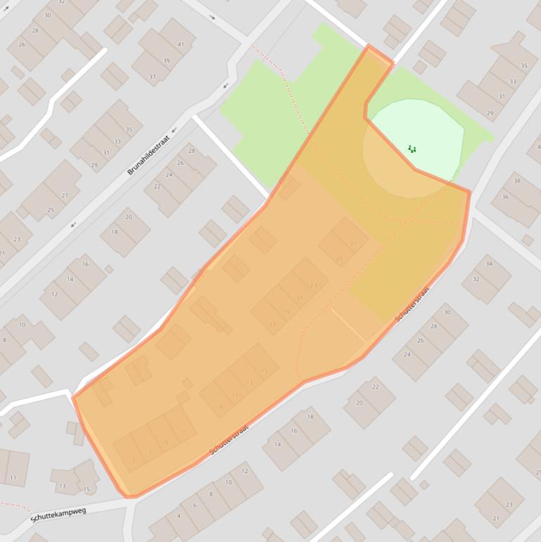 Kaart van postcodegebied 6443VR.
