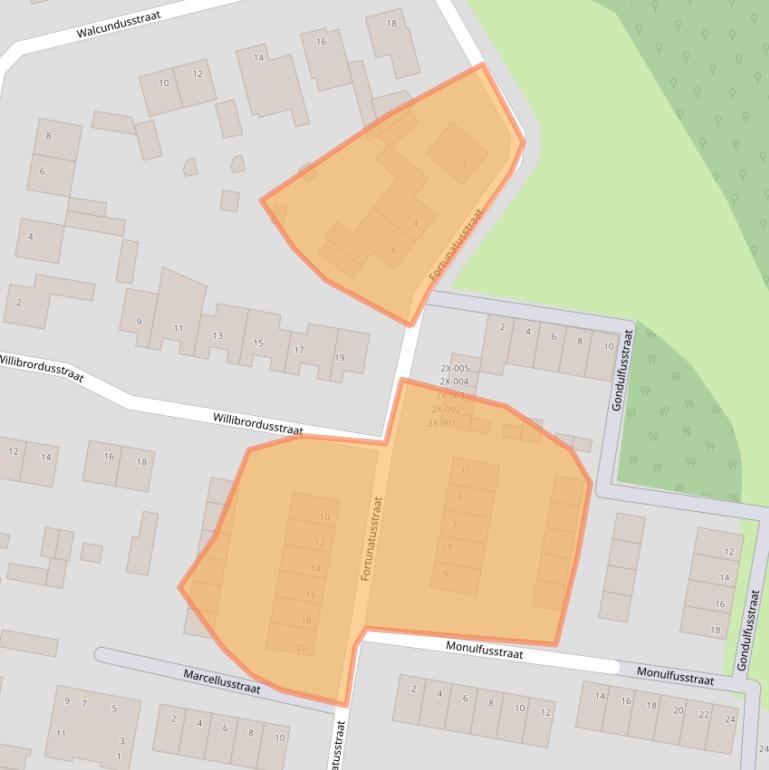 Kaart van postcodegebied 6444VE.