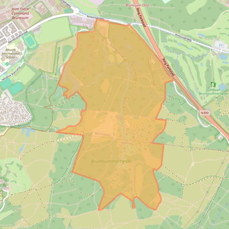 Kaart van postcodegebied 6445PC.