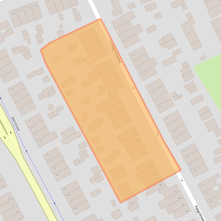 Kaart van postcodegebied 6445XP.