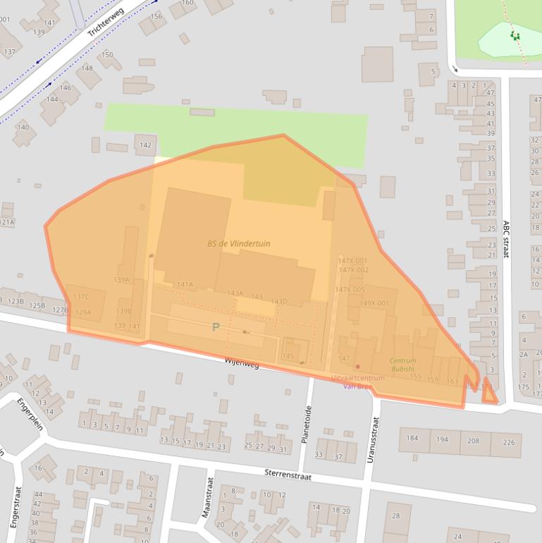 Kaart van postcodegebied 6446AK.