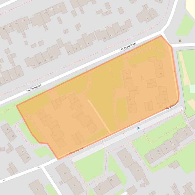 Kaart van postcodegebied 6446SB.
