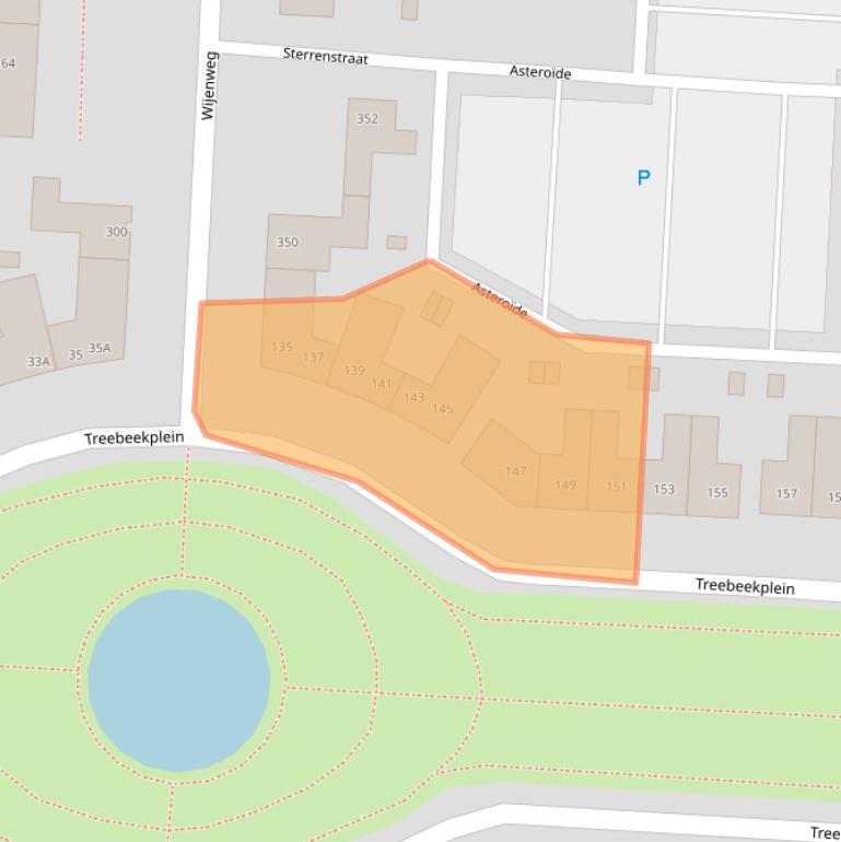 Kaart van postcodegebied 6446VK.