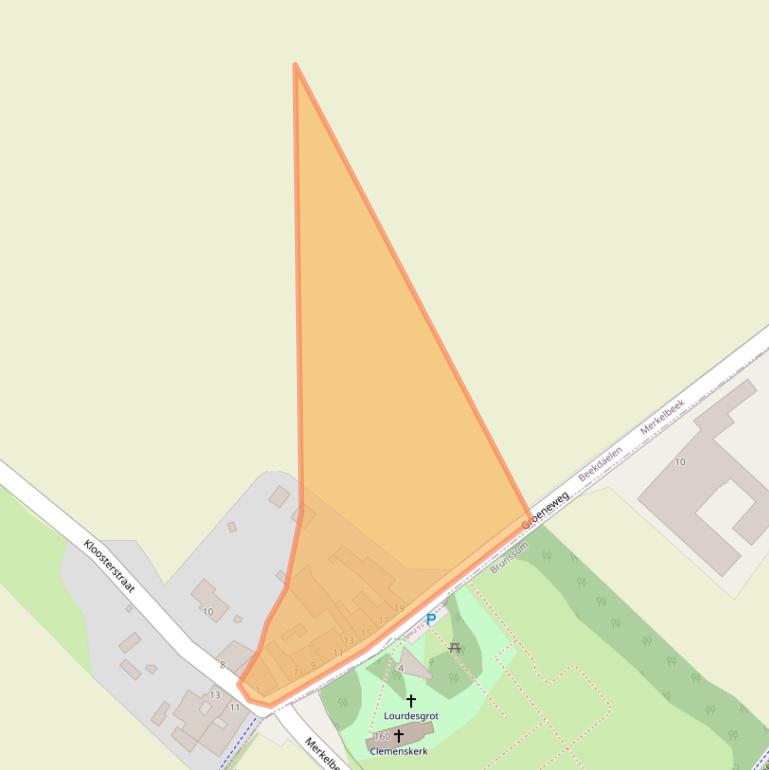 Kaart van postcodegebied 6447AJ.