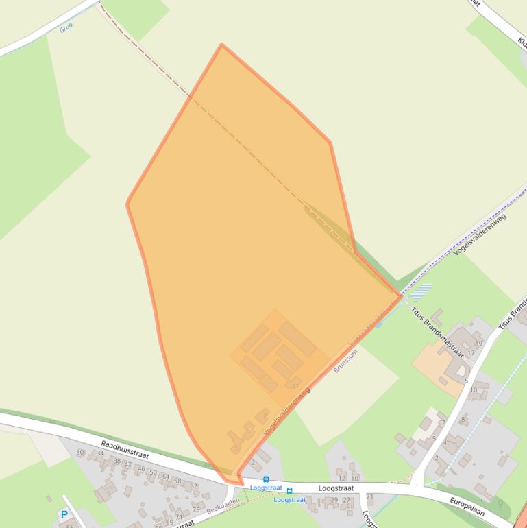 Kaart van postcodegebied 6447AL.