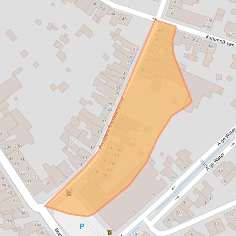 Kaart van postcodegebied 6451BG.