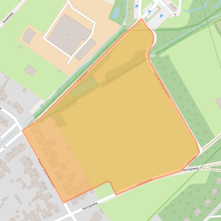 Kaart van postcodegebied 6451BM.