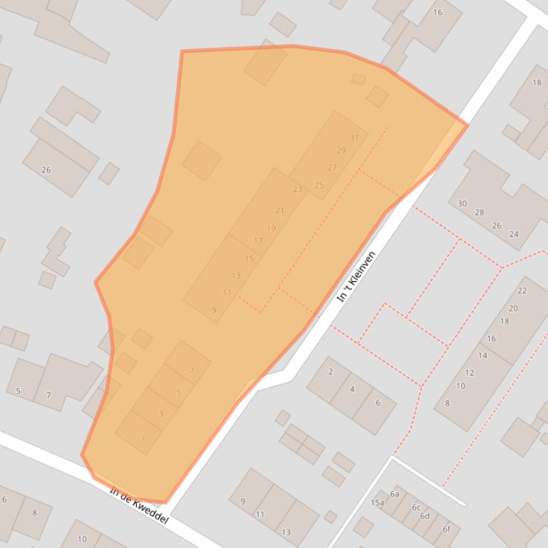 Kaart van postcodegebied 6451BT.