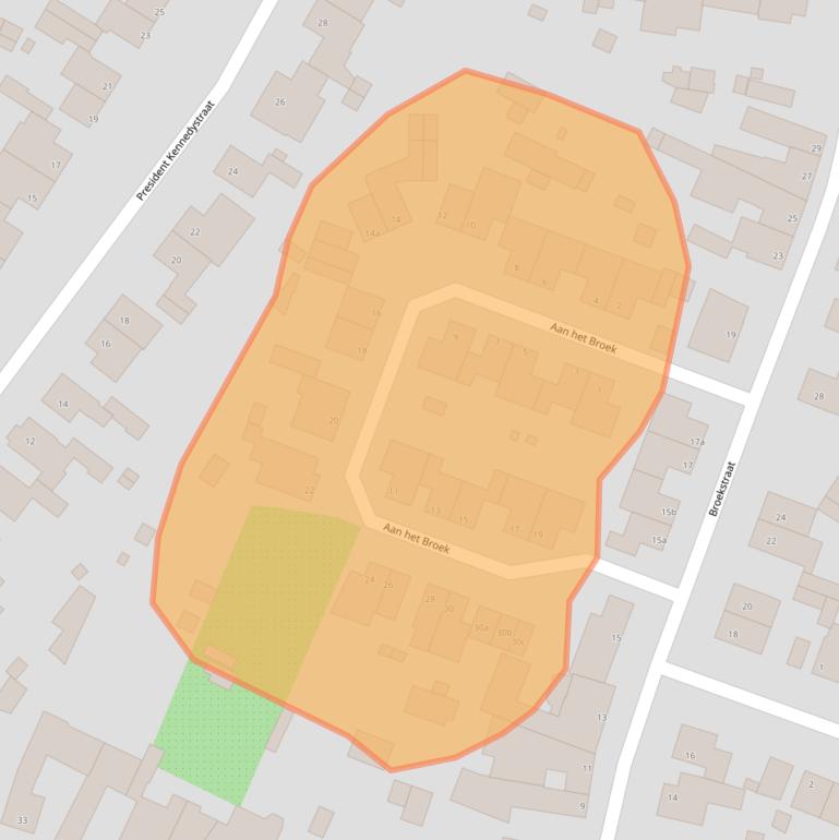 Kaart van postcodegebied 6451BW.