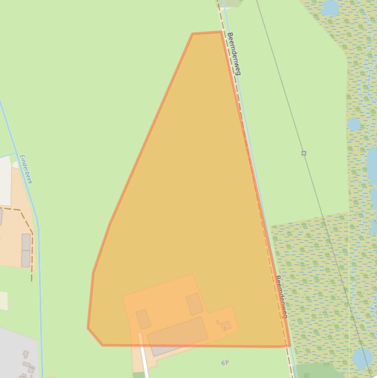 Kaart van postcodegebied 6451BX.