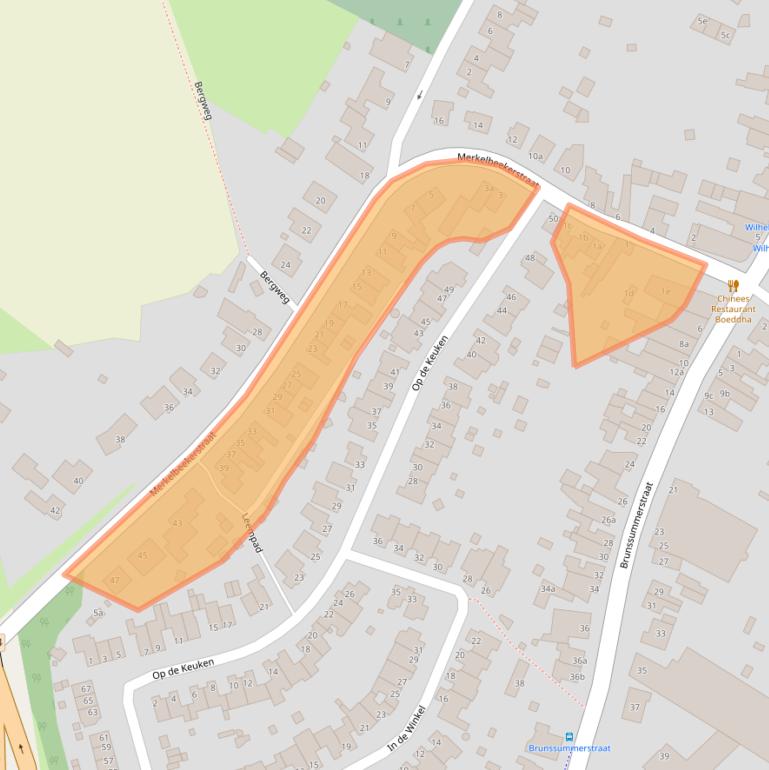 Kaart van postcodegebied 6451CL.