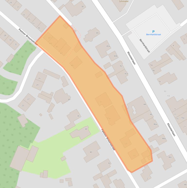 Kaart van postcodegebied 6451ED.