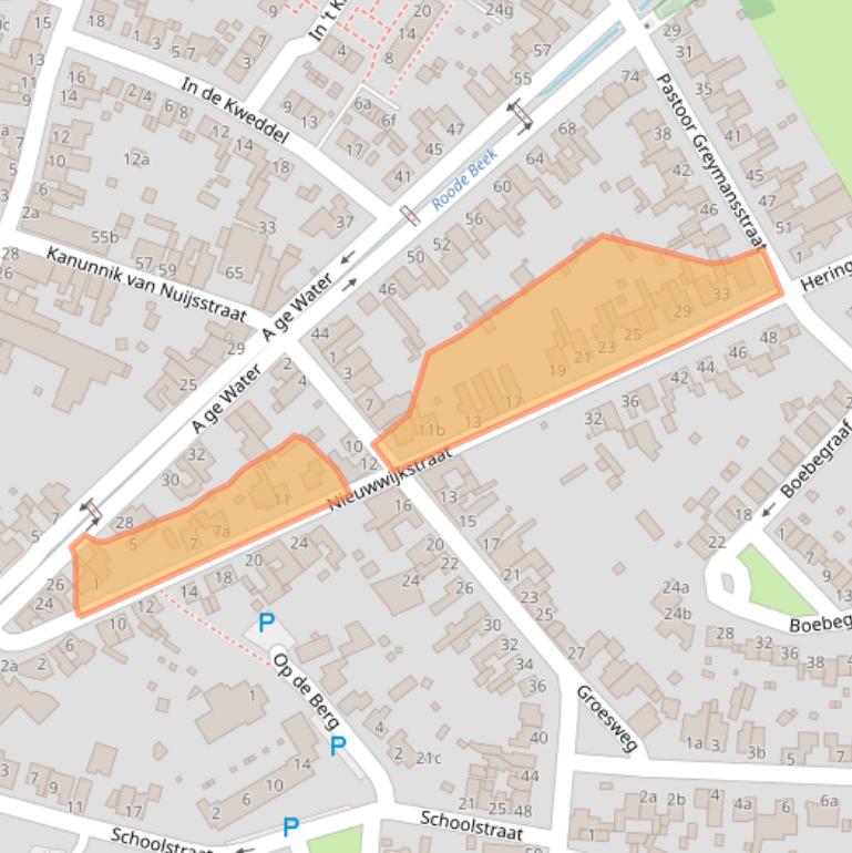 Kaart van postcodegebied 6451GA.