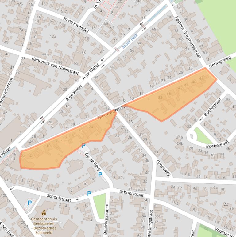 Kaart van postcodegebied 6451GB.