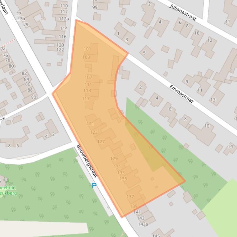 Kaart van postcodegebied 6451GL.