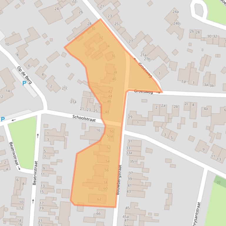 Kaart van postcodegebied 6451GP.