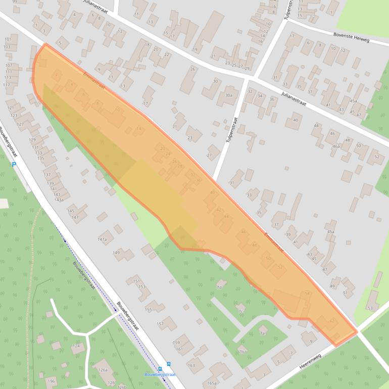 Kaart van postcodegebied 6451GV.