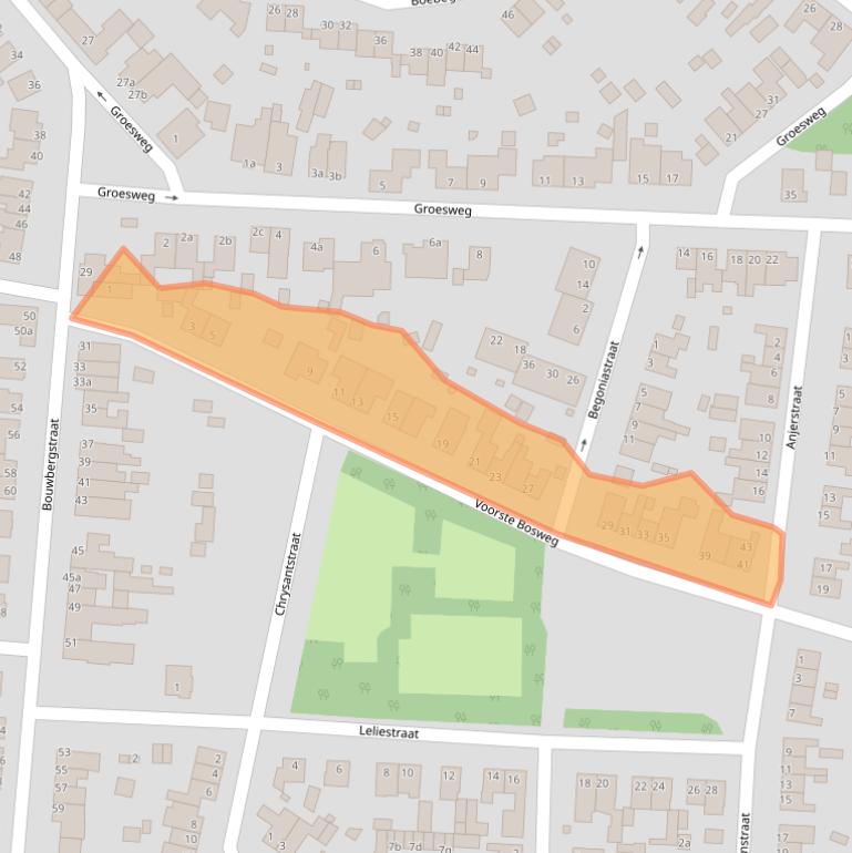 Kaart van postcodegebied 6451HB.