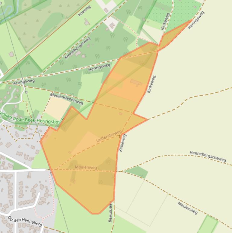 Kaart van postcodegebied 6451PG.