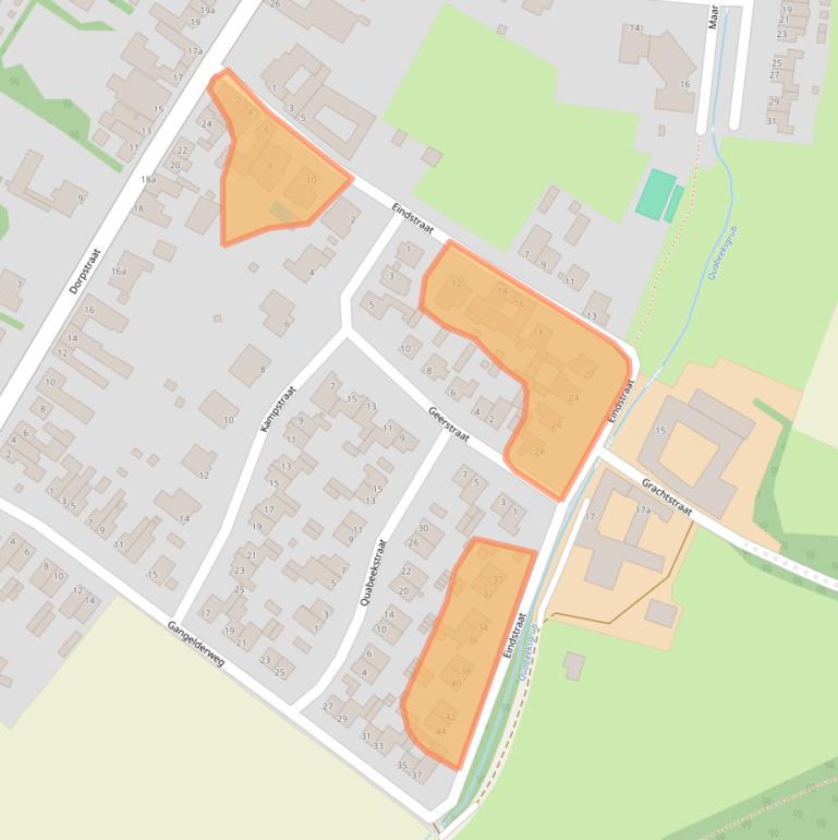 Kaart van postcodegebied 6454BB.