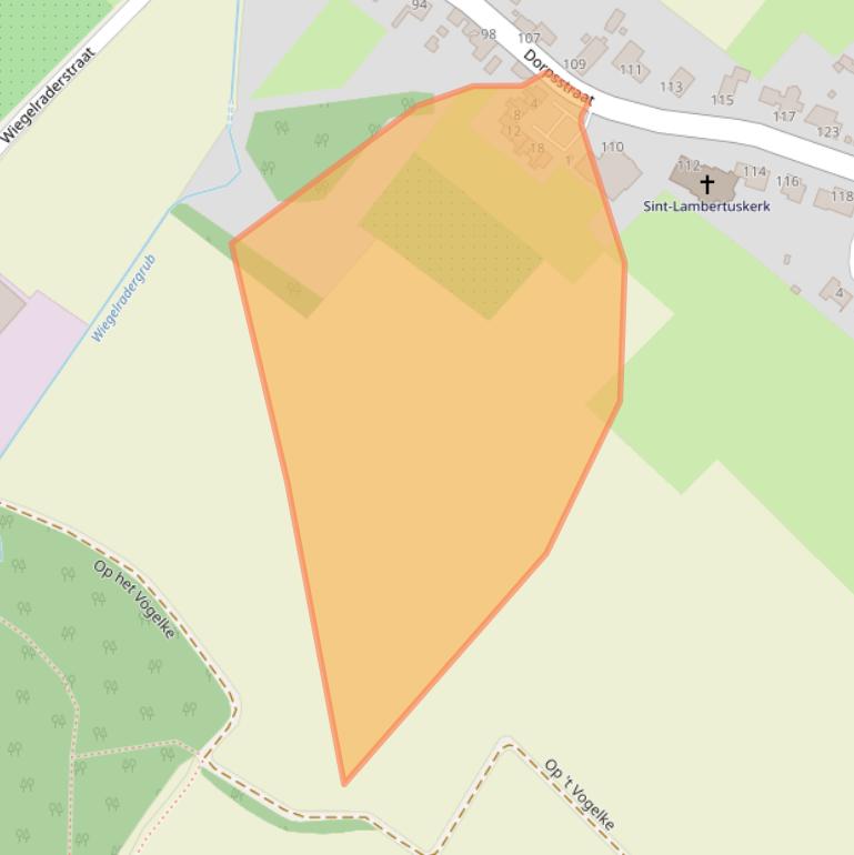 Kaart van postcodegebied 6456AV.