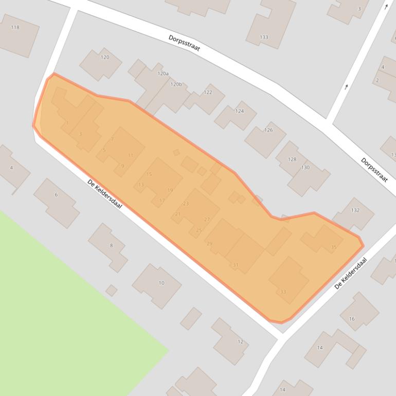 Kaart van postcodegebied 6456BB.