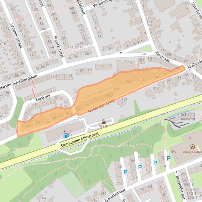 Kaart van postcodegebied 6461GE.