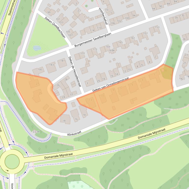 Kaart van postcodegebied 6461GH.