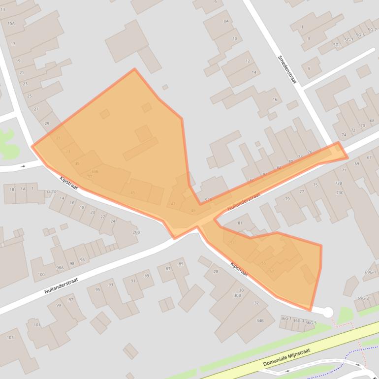 Kaart van postcodegebied 6461GV.