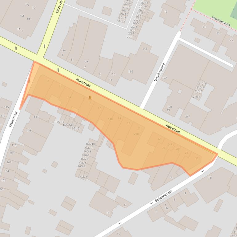 Kaart van postcodegebied 6461HN.