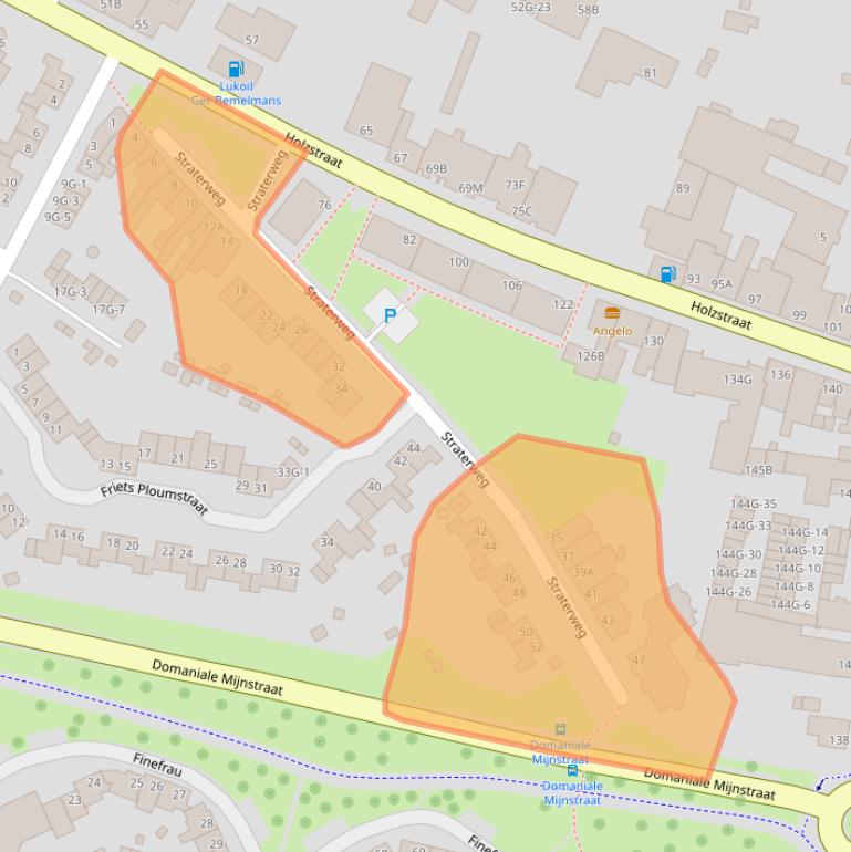 Kaart van postcodegebied 6461HV.