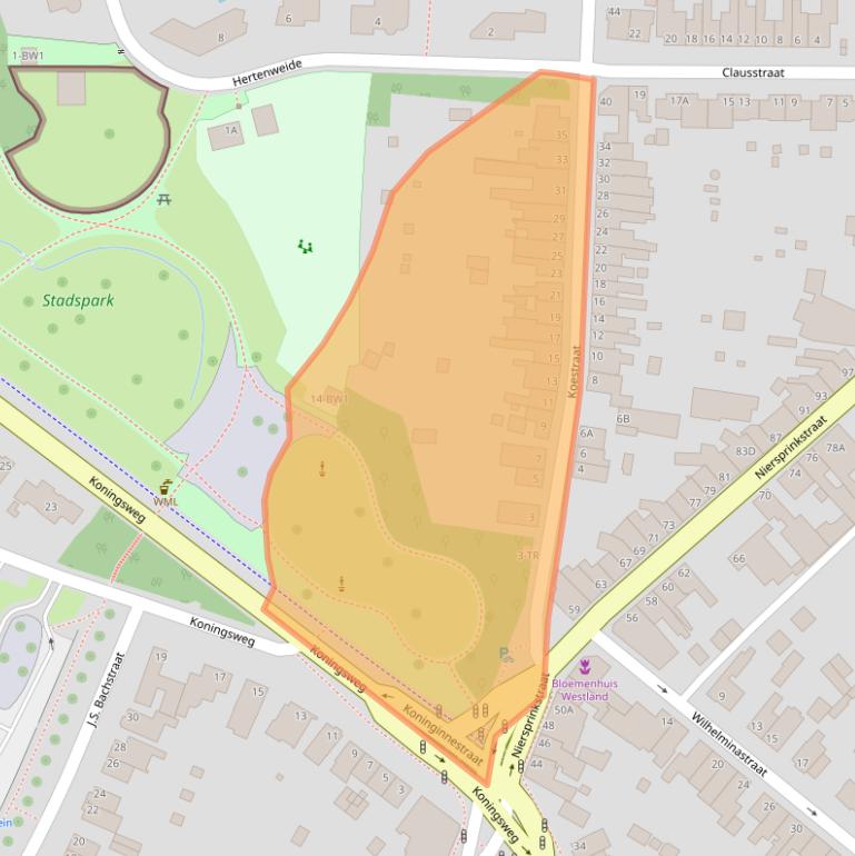 Kaart van postcodegebied 6461TA.