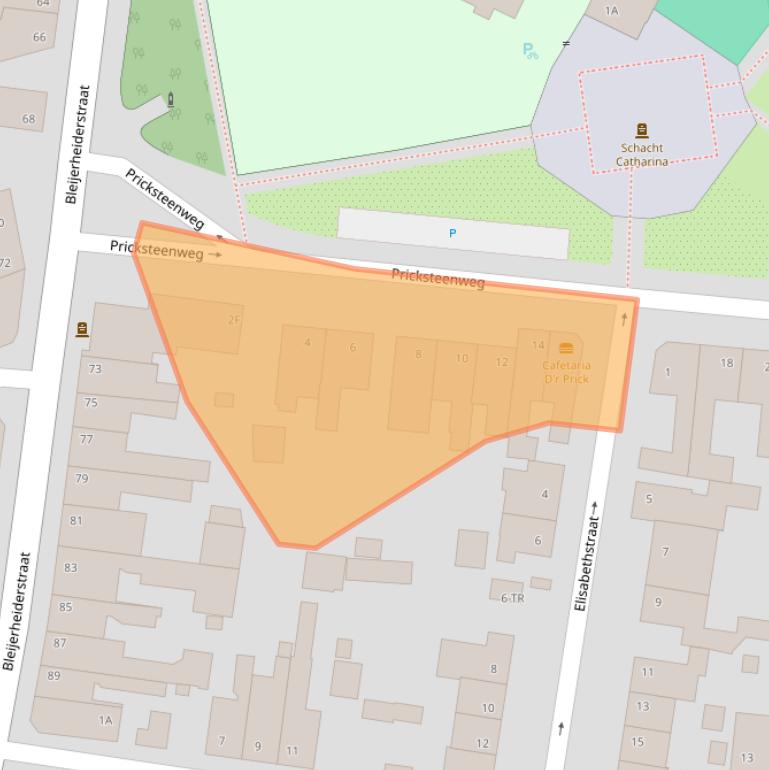 Kaart van postcodegebied 6462BL.