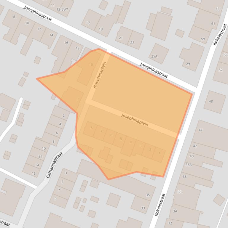 Kaart van postcodegebied 6462EM.