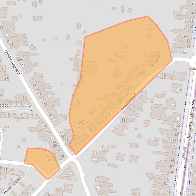 Kaart van postcodegebied 6462ER.