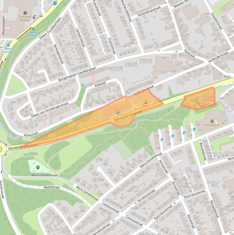 Kaart van postcodegebied 6462HA.