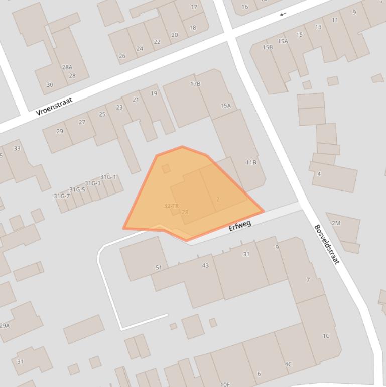 Kaart van postcodegebied 6462LA.