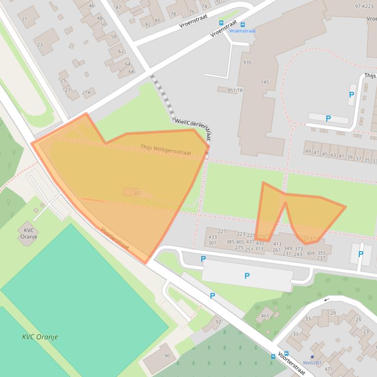 Kaart van postcodegebied 6462SH.