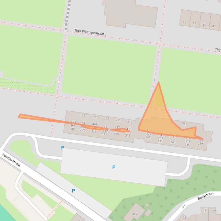 Kaart van postcodegebied 6462SN.