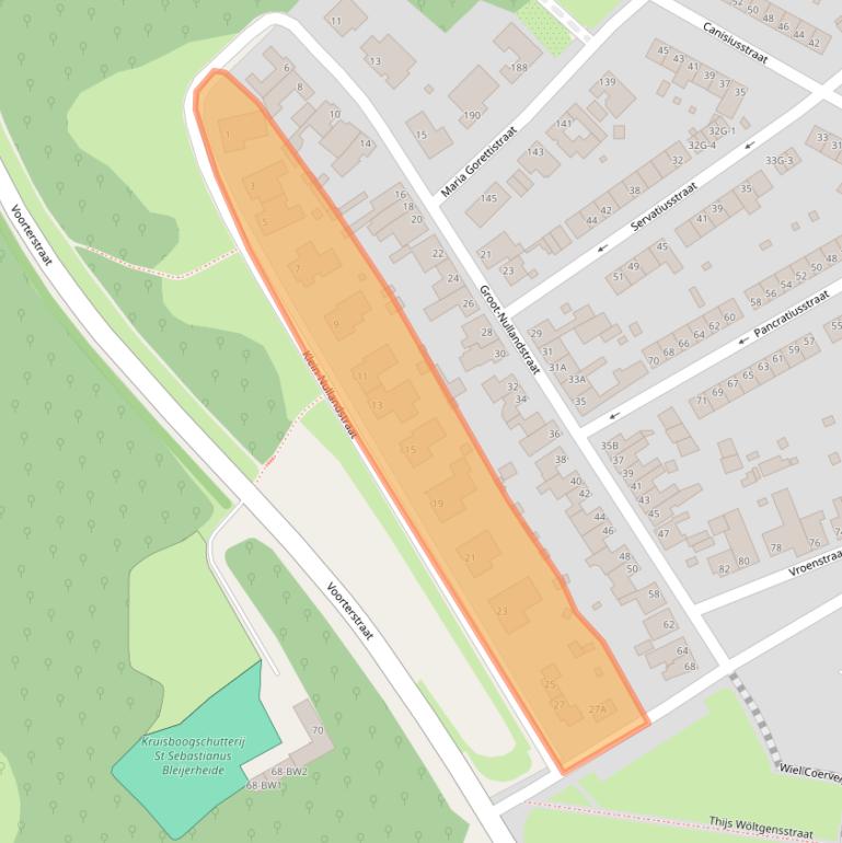 Kaart van postcodegebied 6462TA.