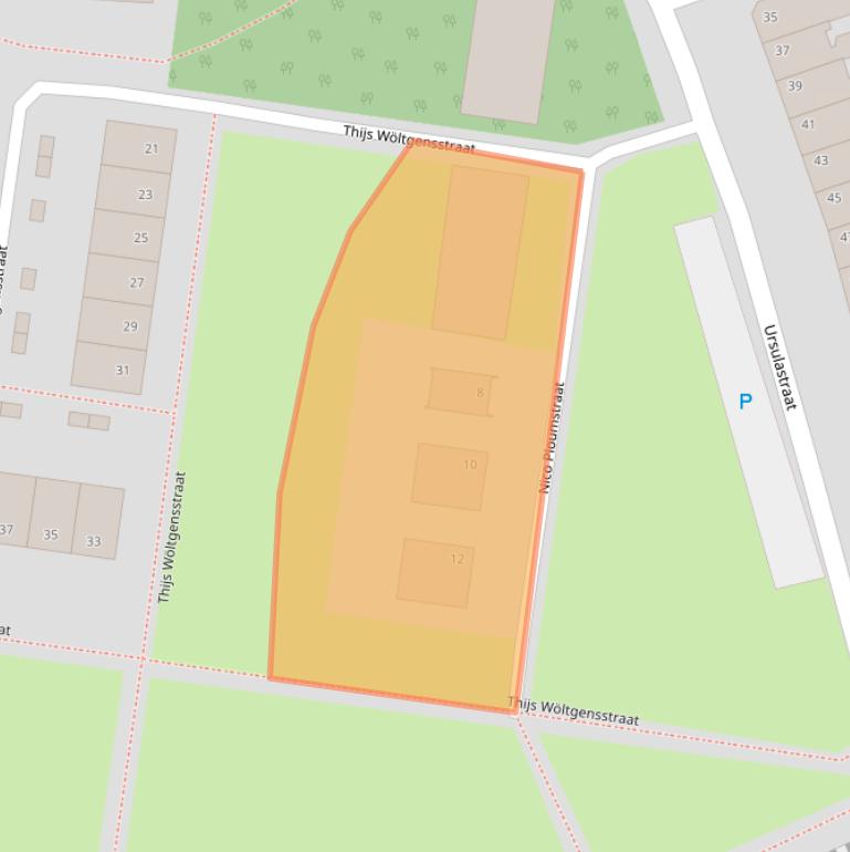 Kaart van postcodegebied 6462TB.