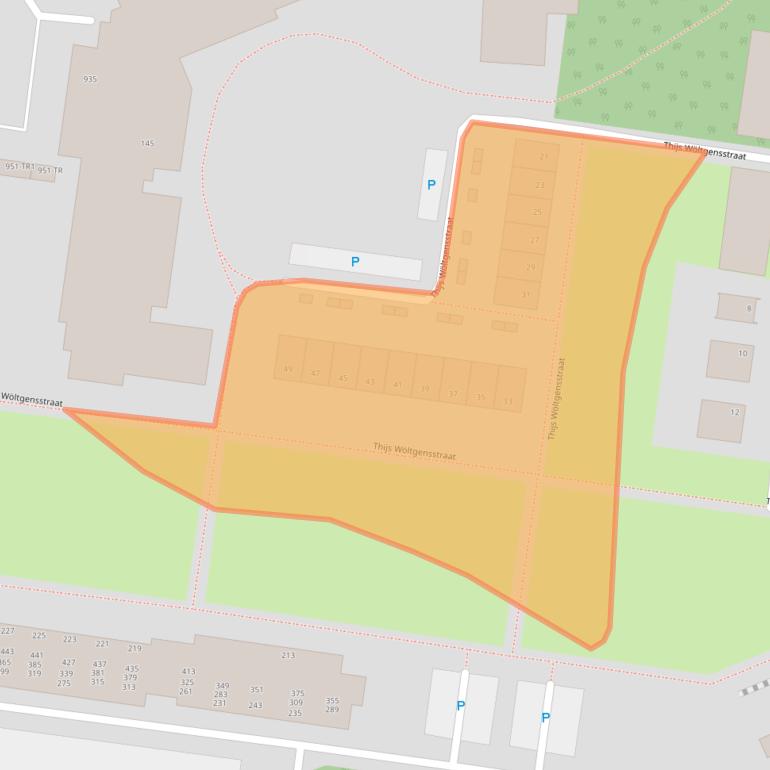 Kaart van postcodegebied 6462TC.