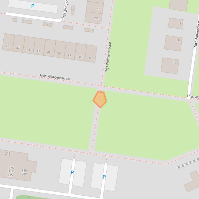 Kaart van postcodegebied 6462TM.